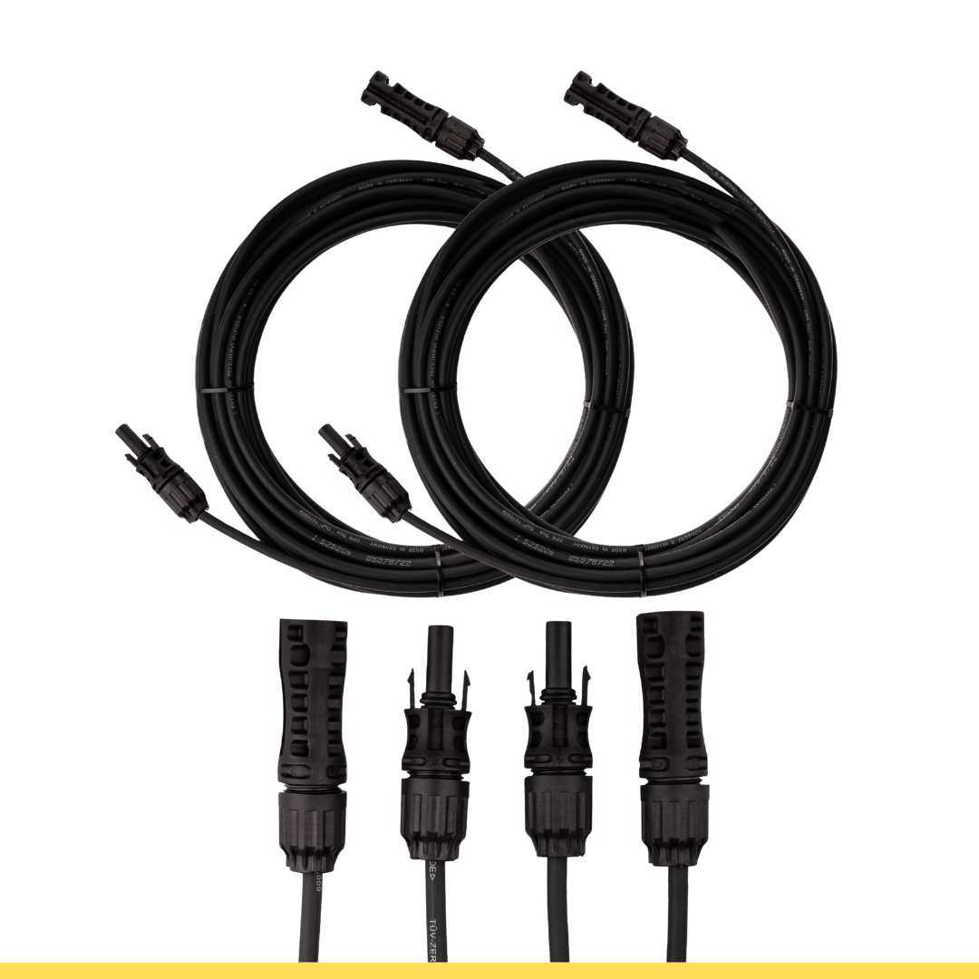 MC4 Verlängerungskabel (1 Paar, 4mm²)
